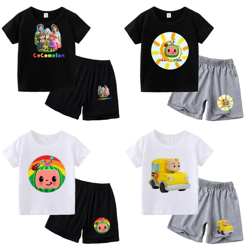 Baby Products For Summer - Cocomelons Summer Kid Clothes Set Baby