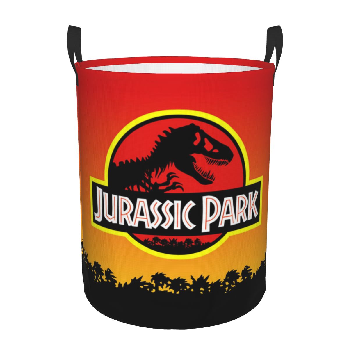 Baby Products Hamper - Custom Jurassic Park Dinosaur Print Laundry