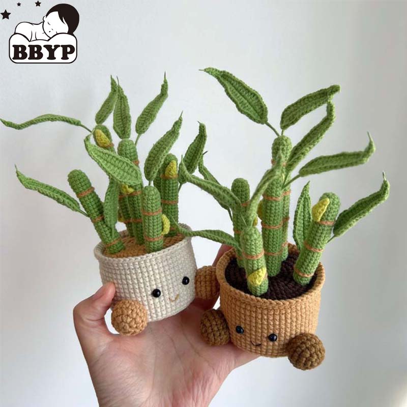 Crochet  Plant Vase Creative F - Baby Products Hamper ulasan dan harga
