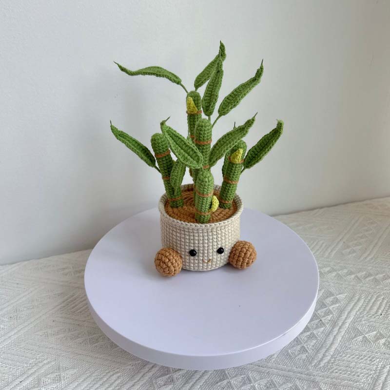 Crochet  Plant Vase Creative F - Baby Products Hamper ulasan dan harga