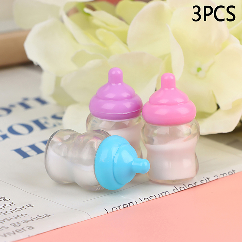 3PCS Dollhouse Baby Bottle Acc - Zwitsal Baby Products ulasan dan harga