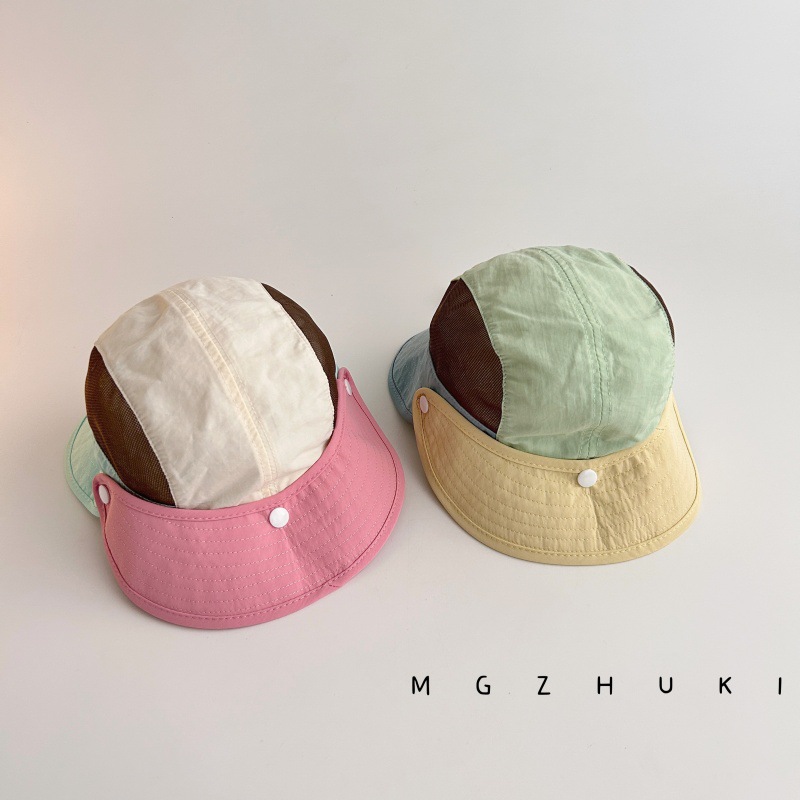 Summer Kids Thin Bucket Hat Qu - Baby Products For Summer ulasan dan harga