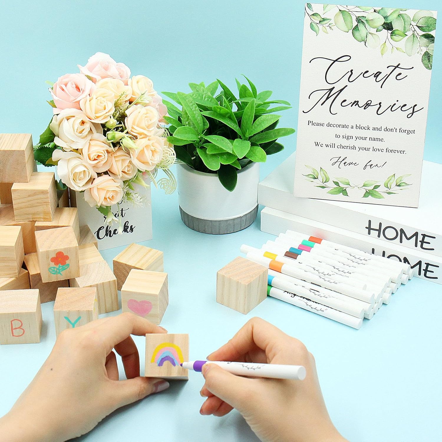 97 Pcs Baby Shower Games Sign  - Baby Products Poster ulasan dan harga