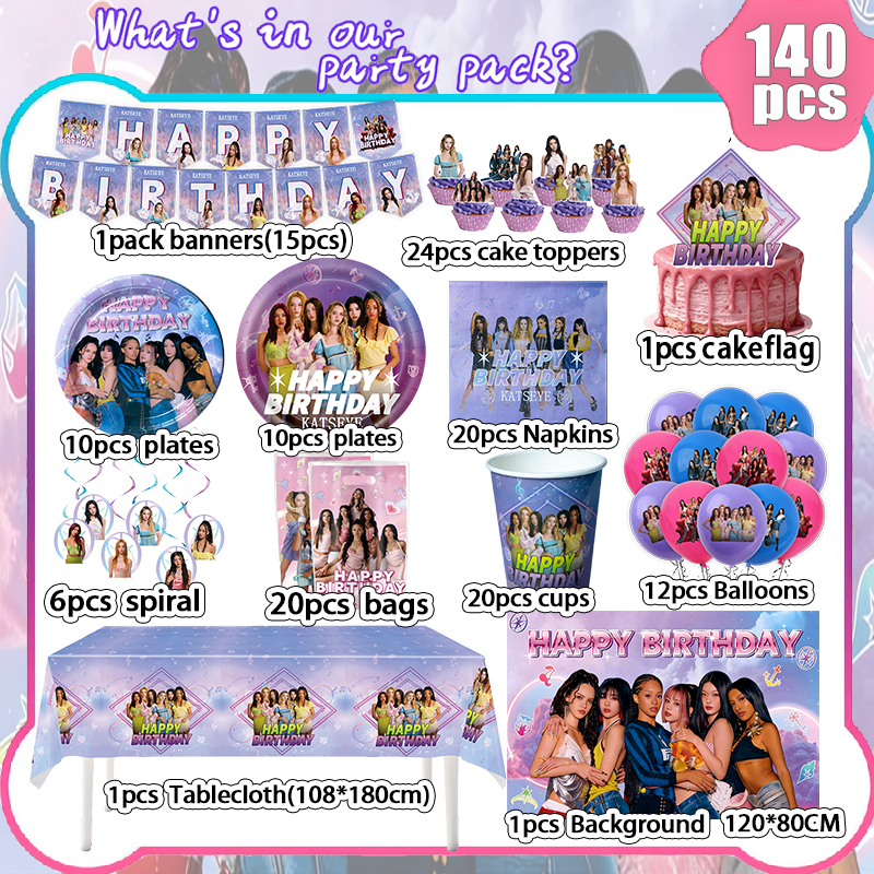 Katseye Birthday Decoration Su - Baby Products Poster ulasan dan harga
