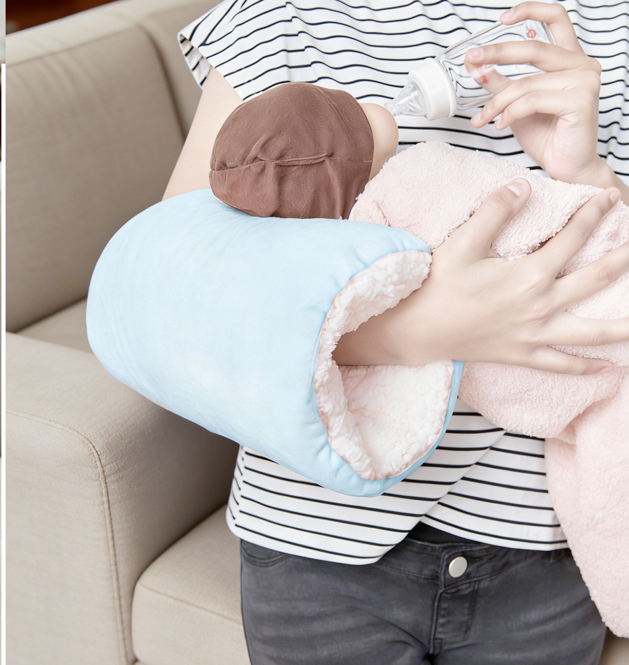 Maternity Solid Plush Inside B - Nursing Pillow Breastfeeding ulasan dan harga