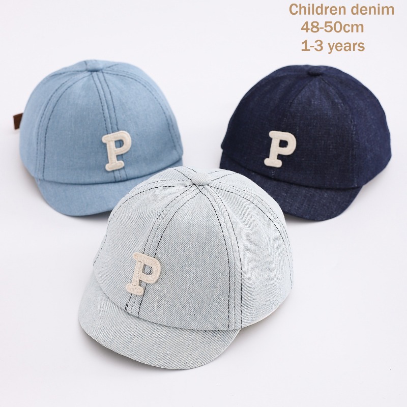 Kids Denim Baseball Cap 48-50c - Baby Products For Summer ulasan dan harga
