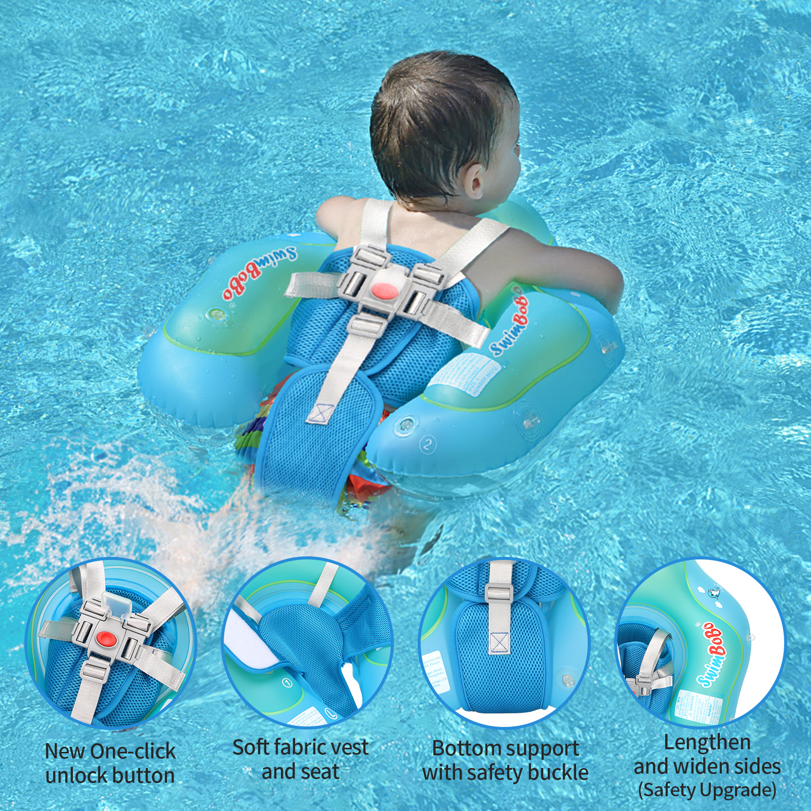 Swimbobo New Upgrades Mesh Mor - Baby Products For Summer ulasan dan harga