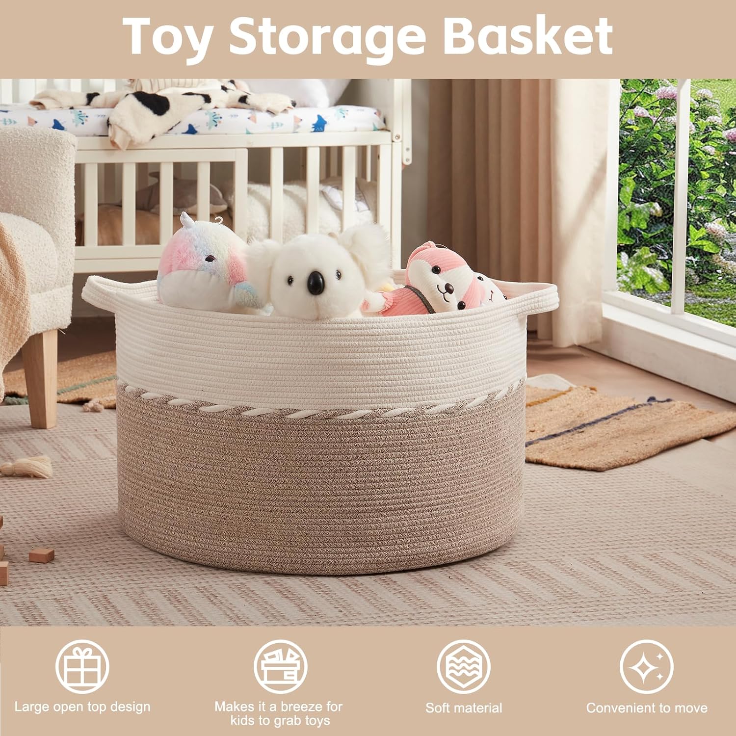 Extra Large 125L Blanket Baske - Baby Products Hamper ulasan dan harga