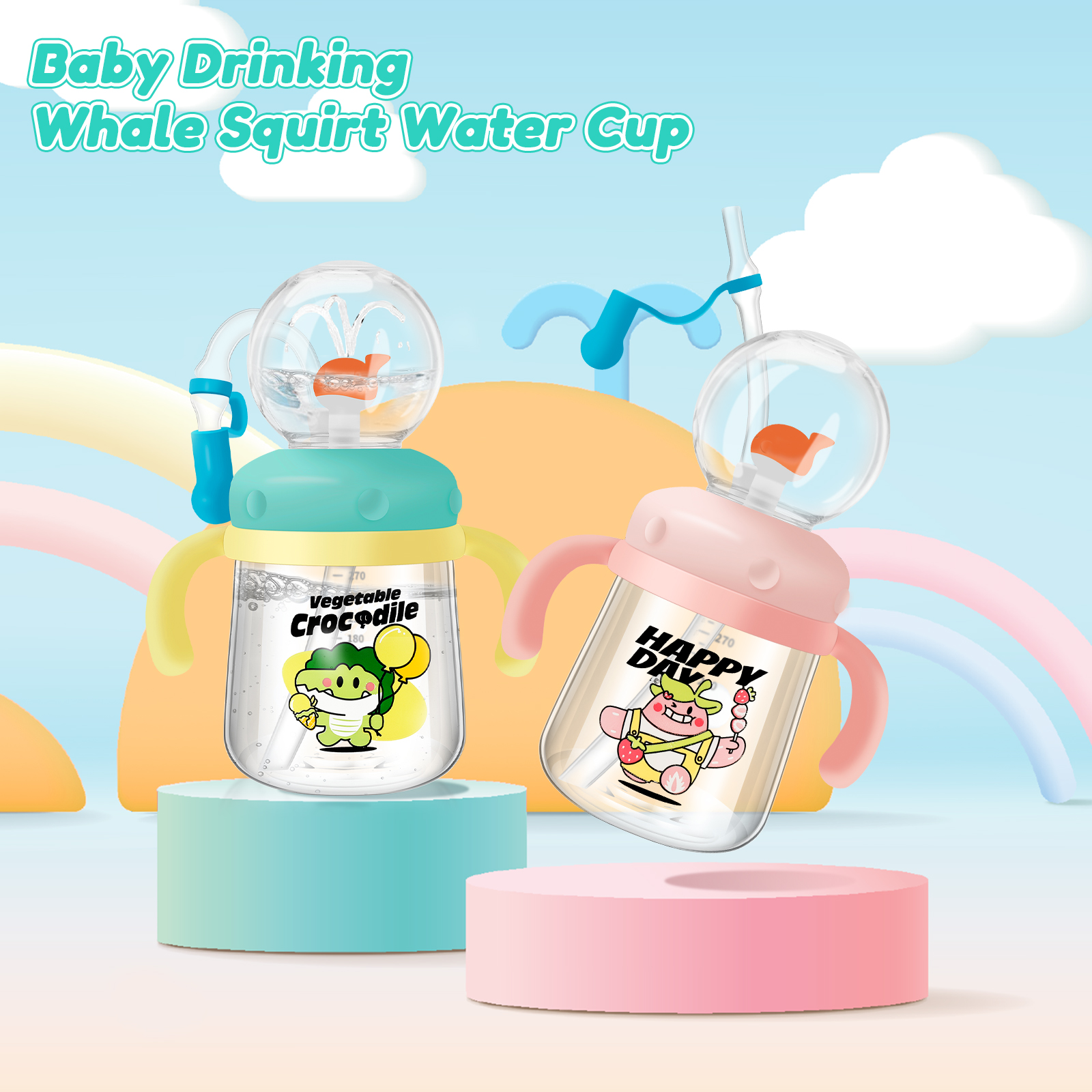 300ml Creative Whale Squirt Wa - Zwitsal Baby Products ulasan dan harga