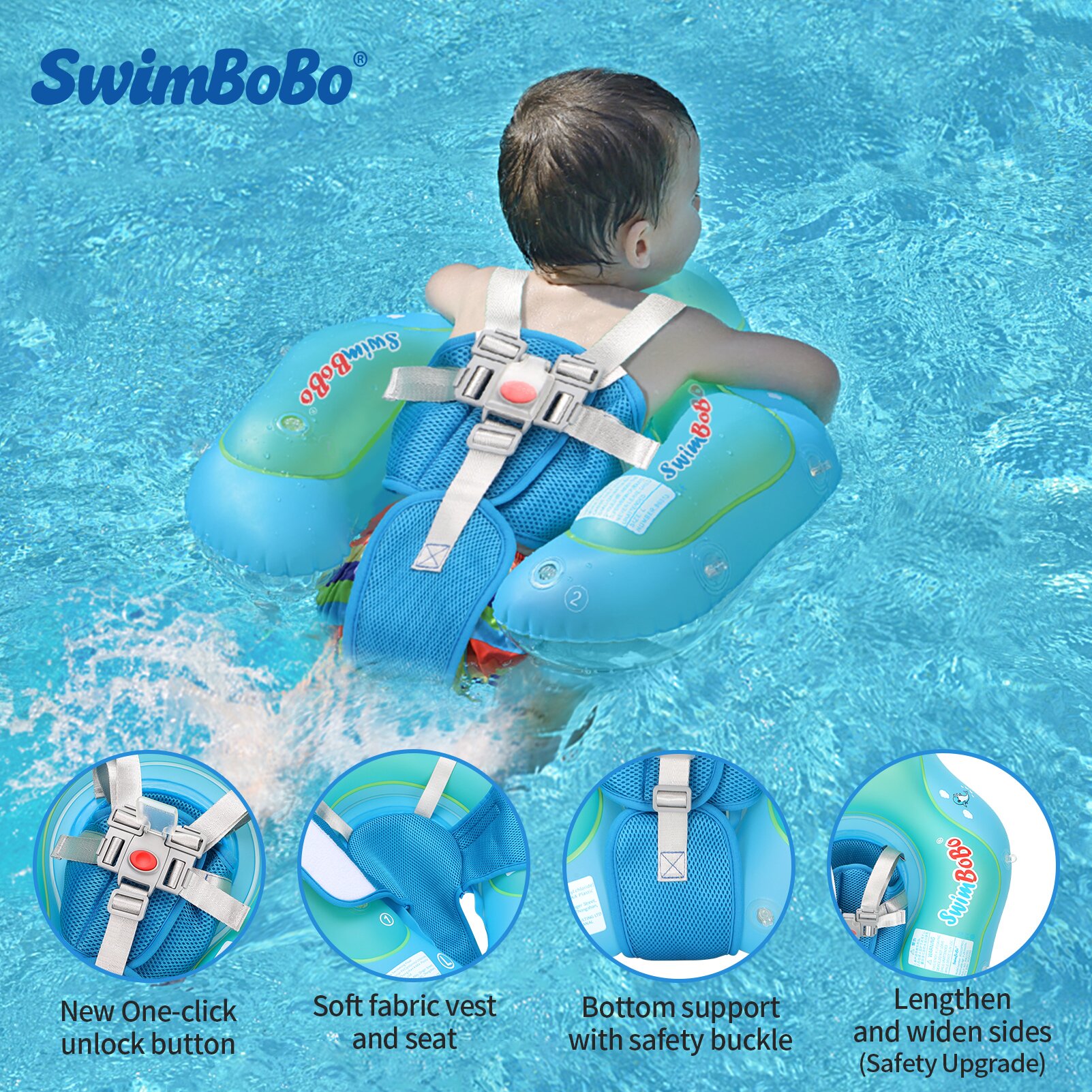 Swimbobo New Upgrade Baby Swim - Baby Products For Summer ulasan dan harga