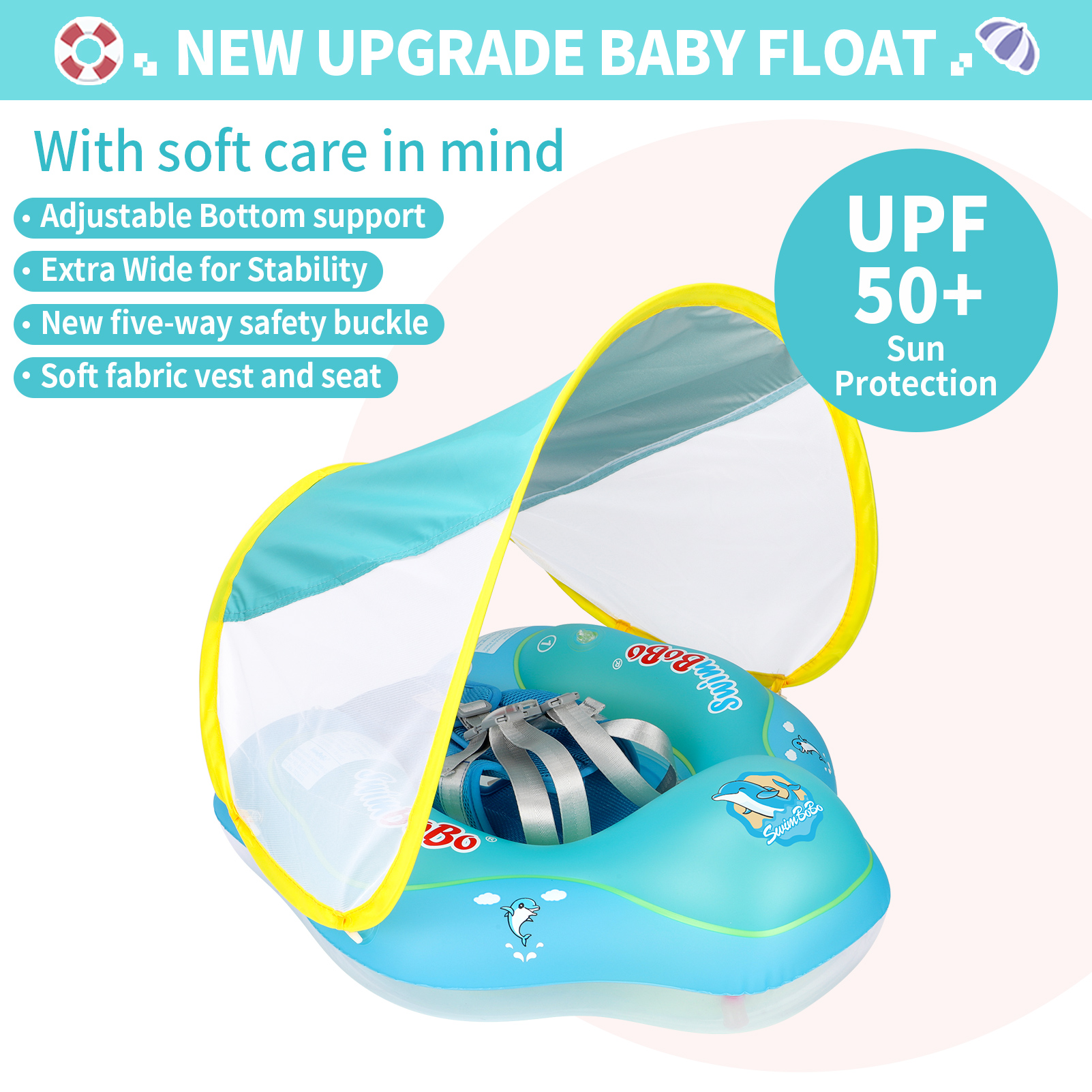 Swimbobo New Upgrade Baby Swim - Baby Products For Summer ulasan dan harga