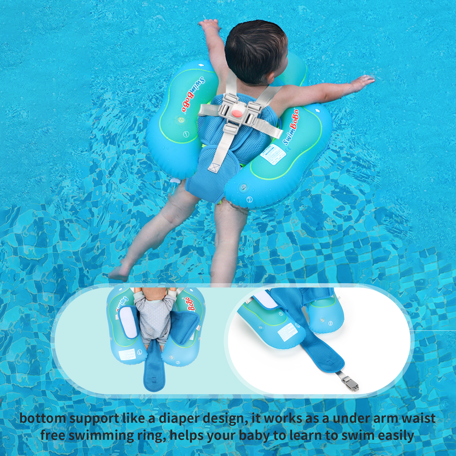 Swimbobo New Upgrade Baby Swim - Baby Products For Summer ulasan dan harga