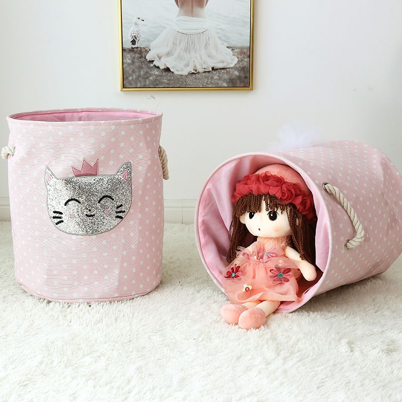 Foldable Laundry Basket for Di - Baby Products Hamper ulasan dan harga
