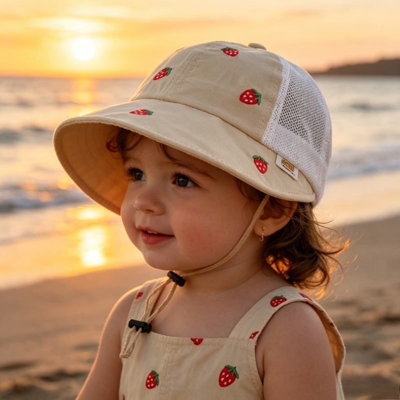 Baby Kids Summer Sun Hat 48-50 - Baby Products For Summer ulasan dan harga