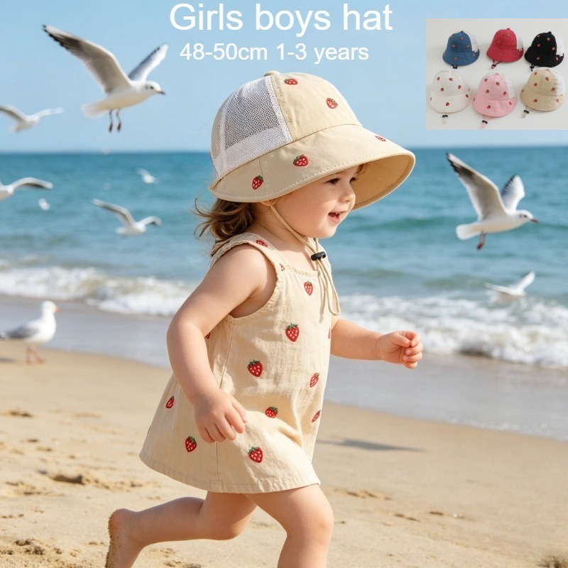 Baby Kids Summer Sun Hat 48-50 - Baby Products For Summer ulasan dan harga