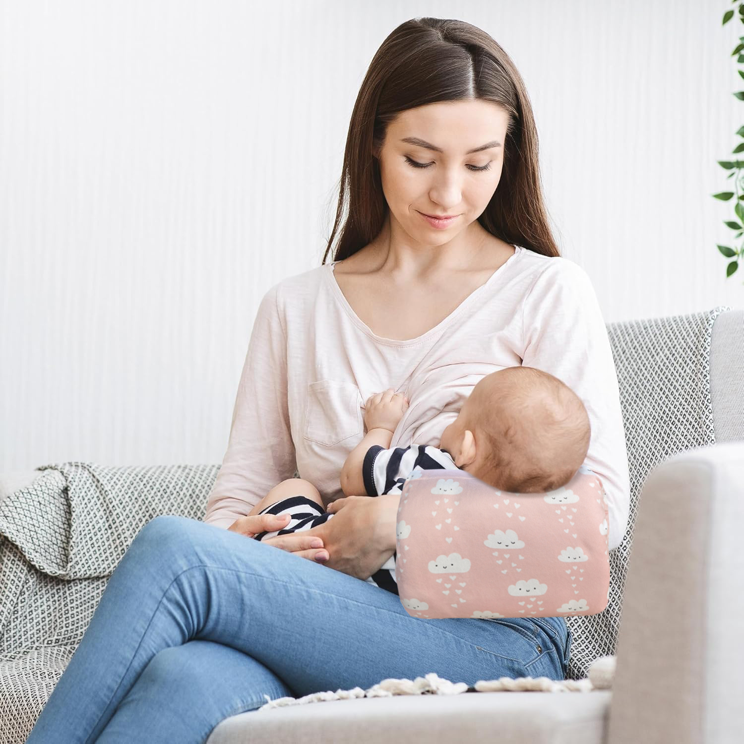 1PC Baby Feeding Arm Pillow,So - Nursing Pillow Breastfeeding ulasan dan harga