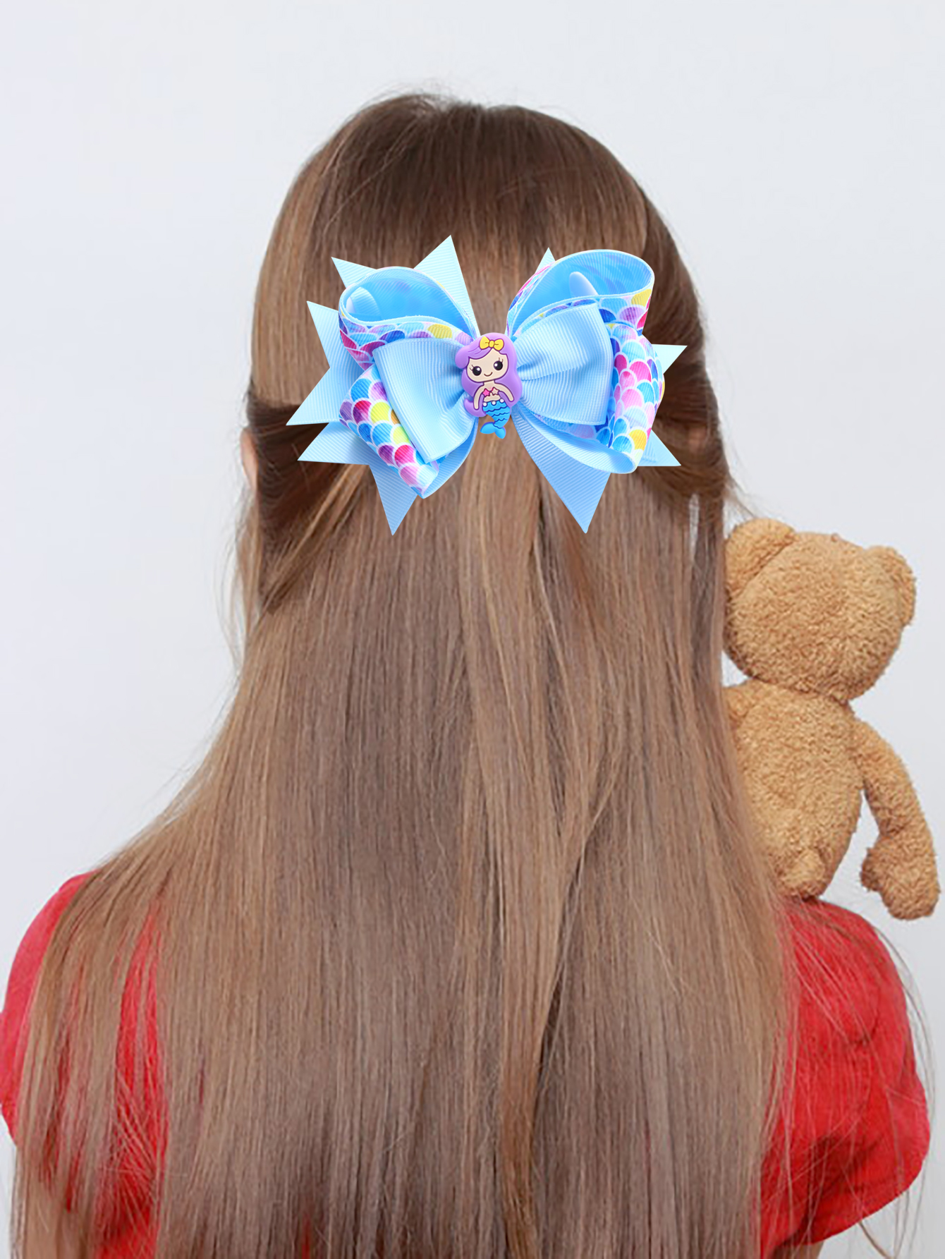 New Rainbow Mermaid Hair Clips - Zwitsal Baby Products ulasan dan harga