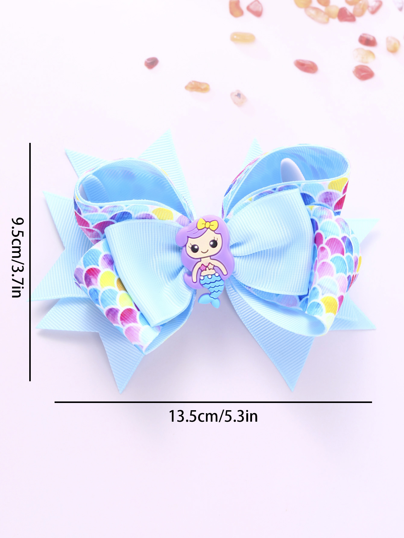 New Rainbow Mermaid Hair Clips - Zwitsal Baby Products ulasan dan harga