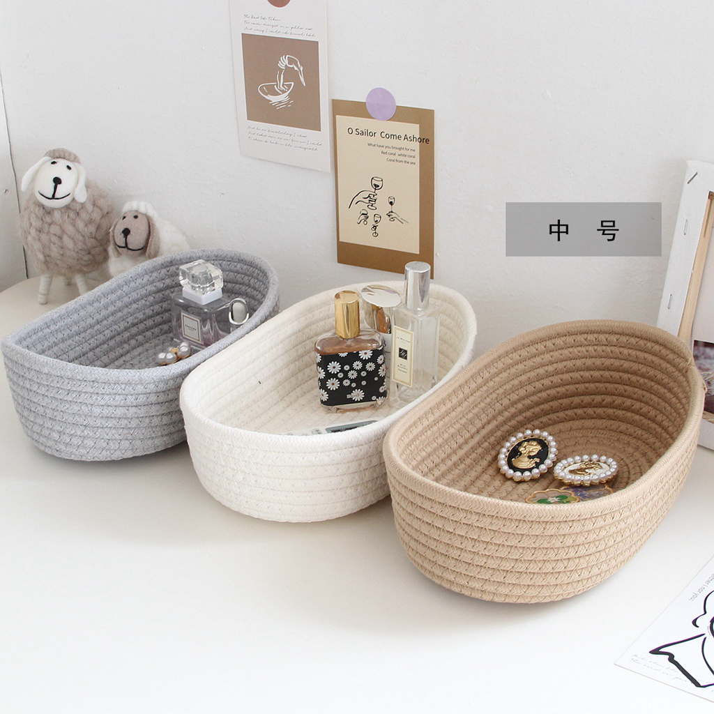 1PCS Nordic Cotton Rope Storag - Baby Products Hamper ulasan dan harga
