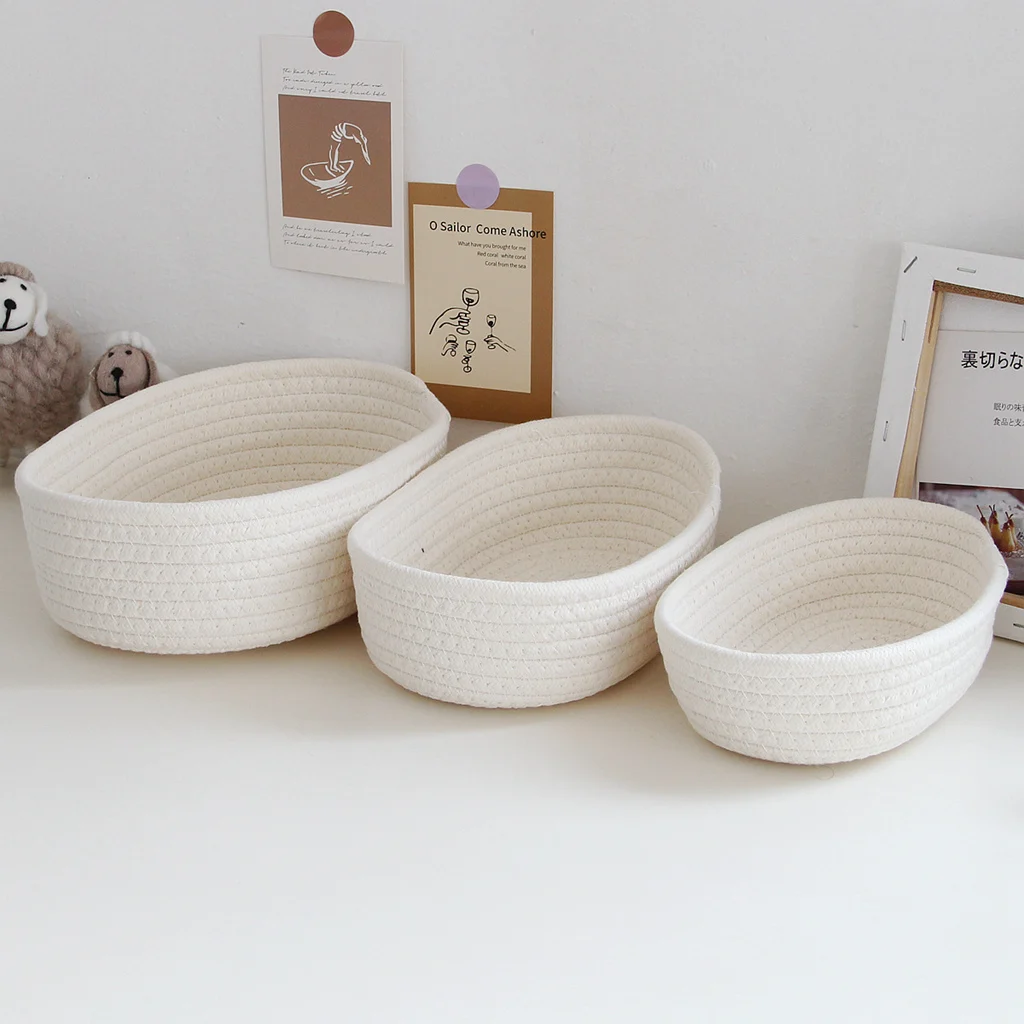 1PCS Nordic Cotton Rope Storag - Baby Products Hamper ulasan dan harga