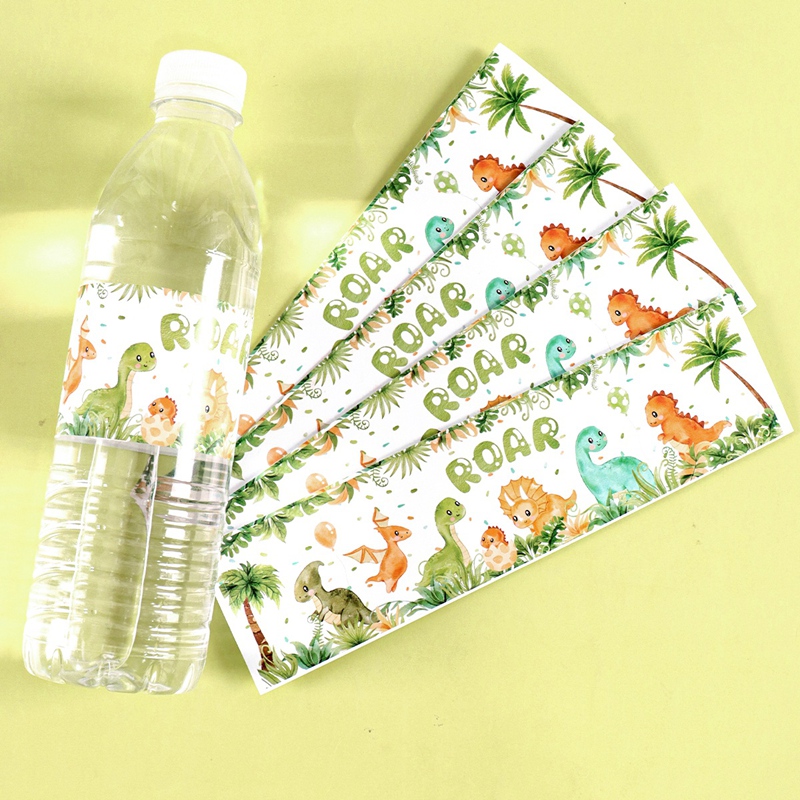 10Pcs Dinosaur Party Water Bot - Zwitsal Baby Products ulasan dan harga